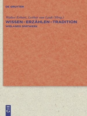 cover image of Wissen--Erzählen--Tradition